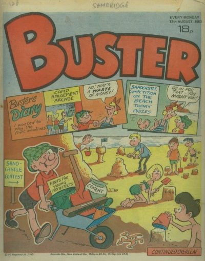 Cover of Issue #19830813