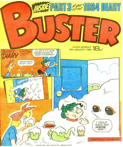 Cover of Issue #19840114