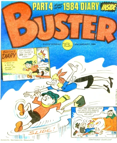 Cover of Issue #19840121