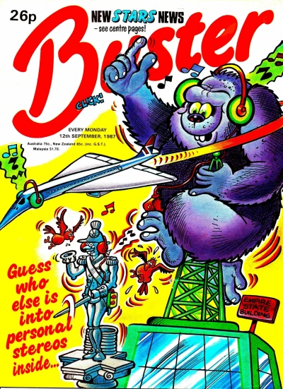 Cover of Issue #19870912