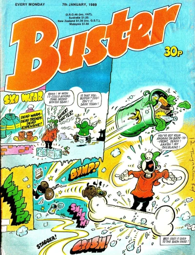 Cover of Issue #19890107