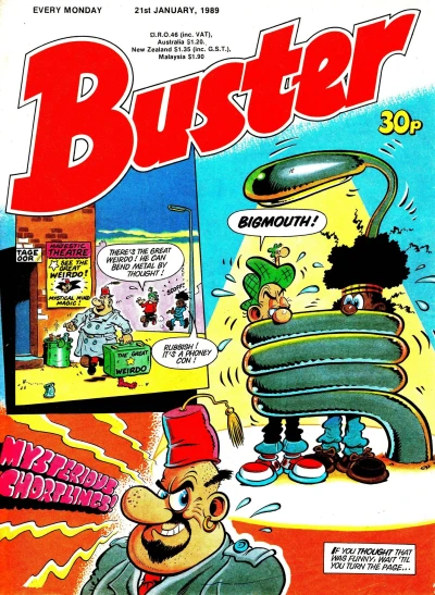 Cover of Issue #19890121