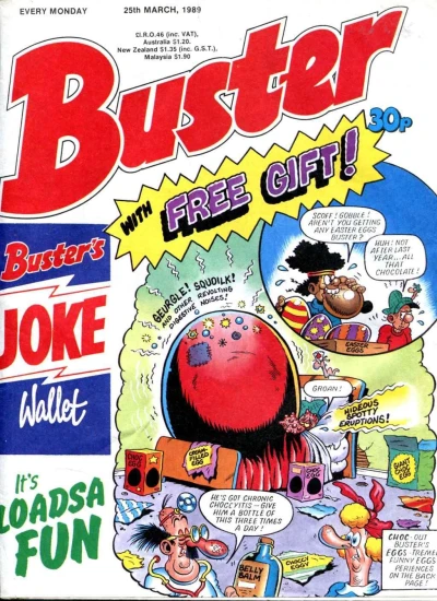 Cover of Issue #19890325