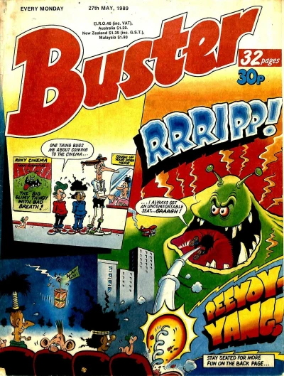 Cover of Issue #19890527