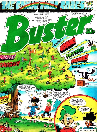 Cover of Issue #19890624