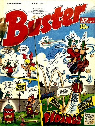 Cover of Issue #19890715