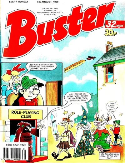 Cover of Issue #19890805