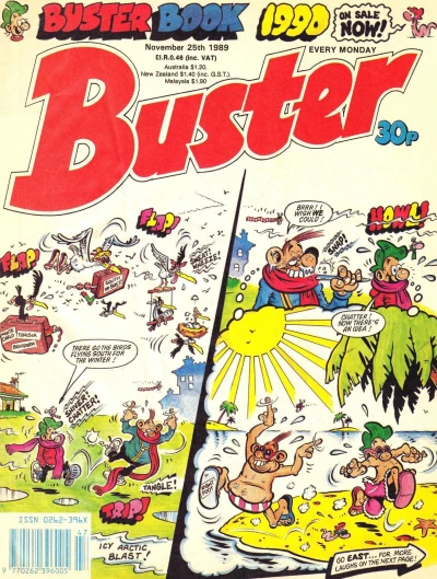 Cover of Issue #19891125