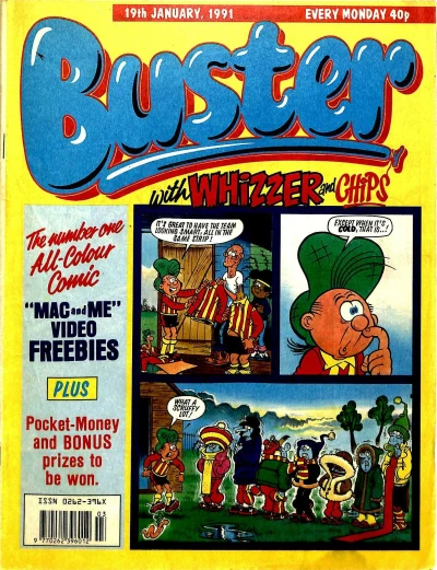 Cover of Issue #19910119