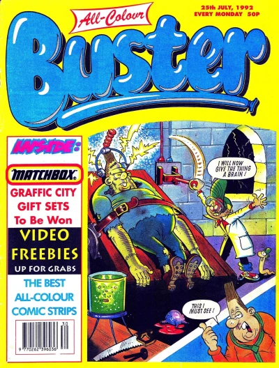 Cover of Issue #19920725
