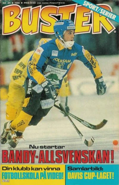 Cover of Bandy-Allsvenskan!