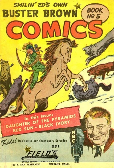 Cover of Buster Brown Comics