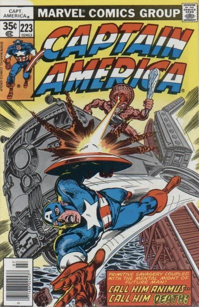 Cover of Call Me Animus, Captain America!