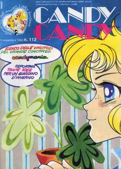Cover of Elenco delle Vincitrici del Grande Concorso Candymania