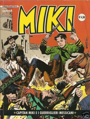 Cover of Capitan Miki e i Guerrieri Messicani