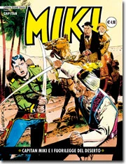 Cover of Capitan Miki e i Fuorilegge del Deserto