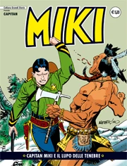 Cover of Capitan Miki e il Lupo delle Tenebre