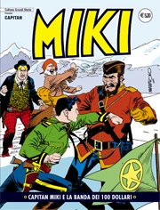 Cover of Capitan Miki e la Banda dei 100 Dollari