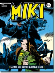 Cover of Capitan Miki contro El Diablo Negro