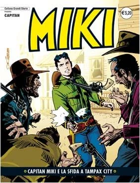 Cover of Capitan Miki e la Sida a Tampax City