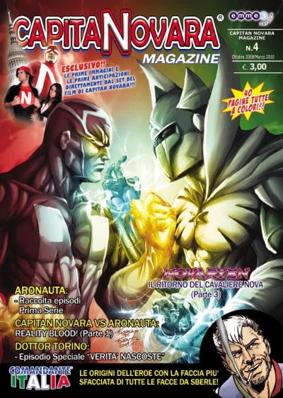 Cover of Capitan Novara Vs. Aronauta