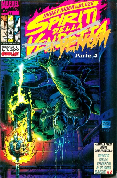 Cover of Spiriti della vendetta 5