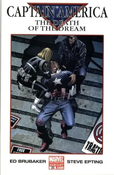 Cover of 2nd Printing Steve Epting