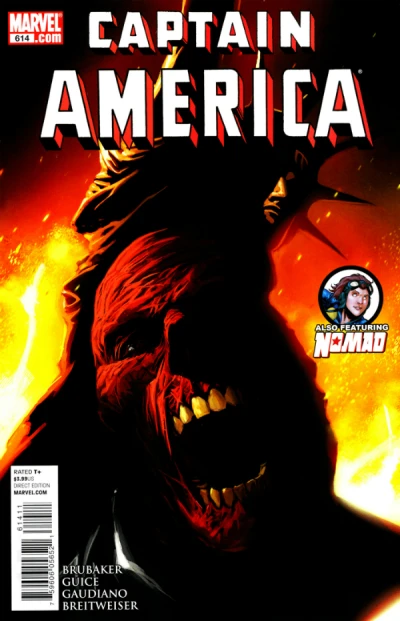 Cover of The Trial of Captain America Part 4; Underneath The Skin Conclusion
