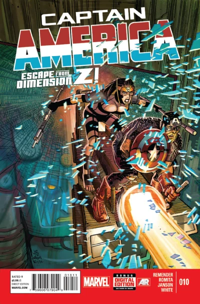 Cover of Castaway in Dimension Z, Chapter Ten; Man Further Out Of Time