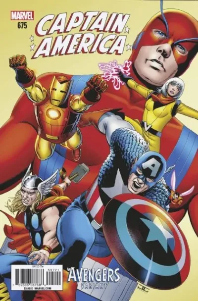Cover of Variant John Cassaday Avengers Cover