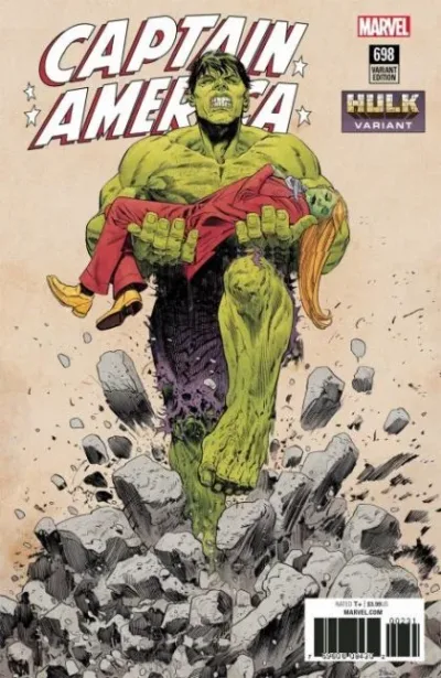 Cover of Variant Bilquis Evely Hulk Smash Cover