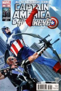 Captain America and Hawkeye