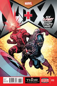 Captain America + Cyclops: Part 1; Black Widow + Emma Frost: Crash & Burn in Black & White!