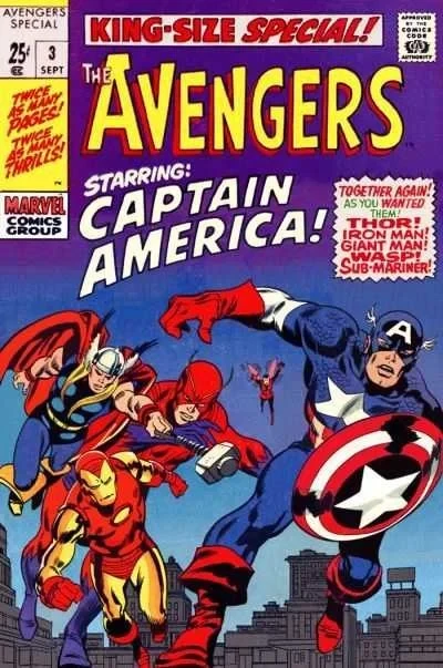 Cover of Captain America Joins the Avengers
