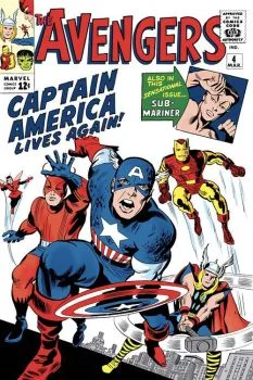 Cover of Captain America Joins the Avengers