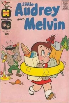 Cover of Little Audrey and Melvin