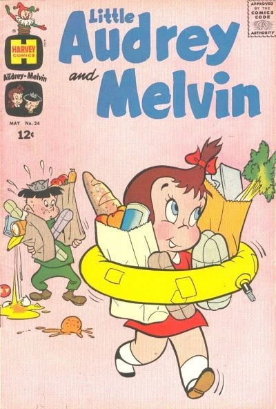 Cover of Little Audrey and Melvin