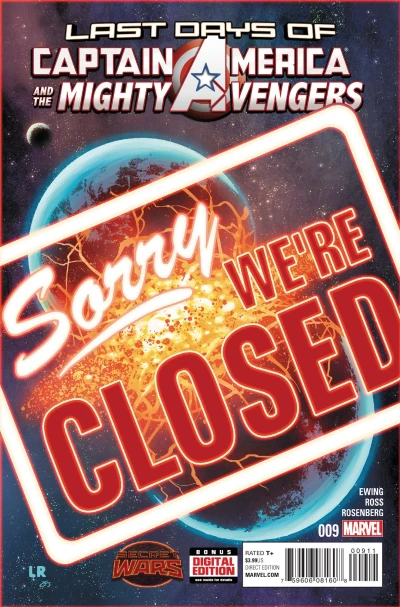 Cover of Sorry, We're Closed