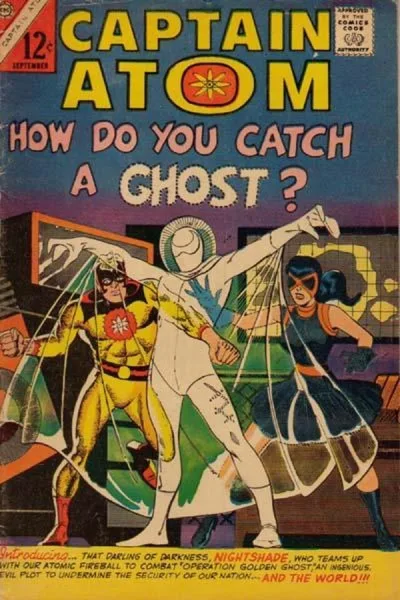 Cover of Captain Atom vs the Ghost