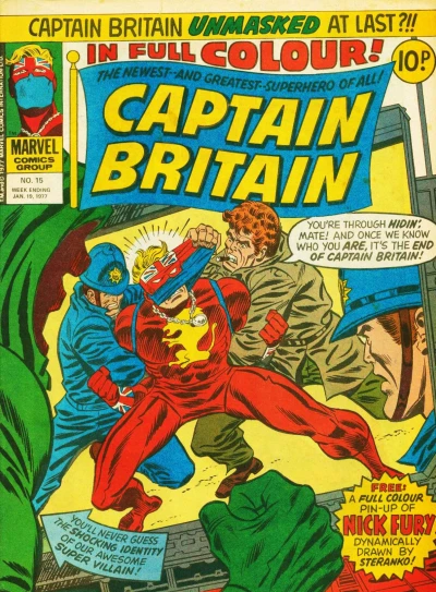 Cover of The End Of Captain Britain?