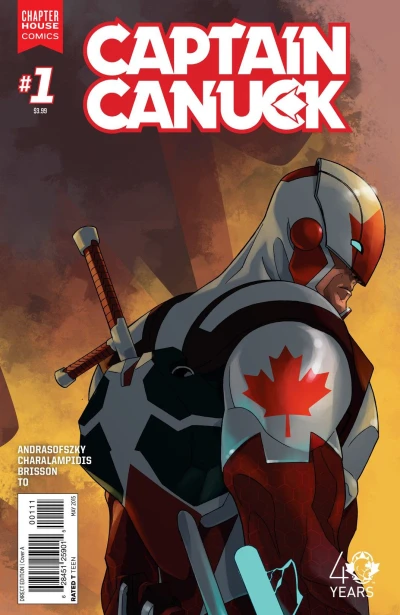 Cover of Aleph Part 1: Black Gold; Captain Canuck Case File