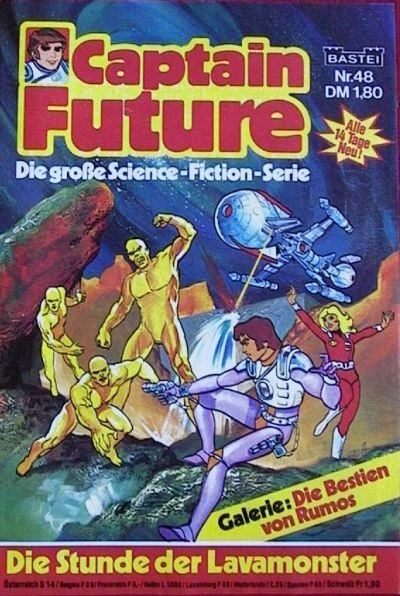 Cover of Die Stunde der Lavamonster