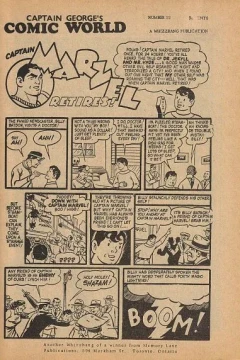 Captain Marvel Retires