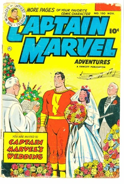 Cover of Captain Marvel's Wedding