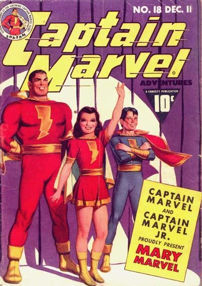 Cover of Captain Marvel and Captain Marvel Jr. Proudly Present Mary Marvel