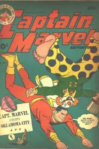 Capt. Marvel Visits Oklahoma City