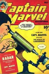 Capt. Marvel Discovers the World of Largeness ; Capt. Marvel Visits Indianapolis