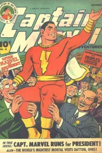 Captain Marvel Runs For President