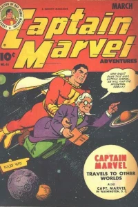 Captain Marvel Travels to Other Worlds ; Capt. Marvel in Washington, D.C.
