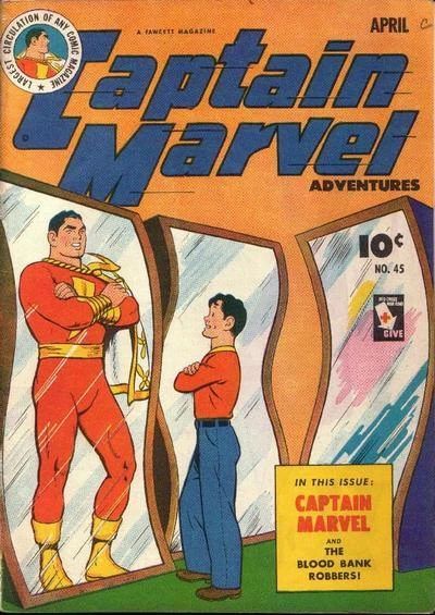 Cover of Captain Marvel and the Blood Bank Robberies